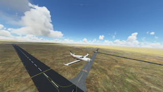 Morning departure from Upington (FAUP), South Africa